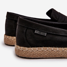 Férfi Eco Suede Espadrilles Big Star NN174046 Fekete 1