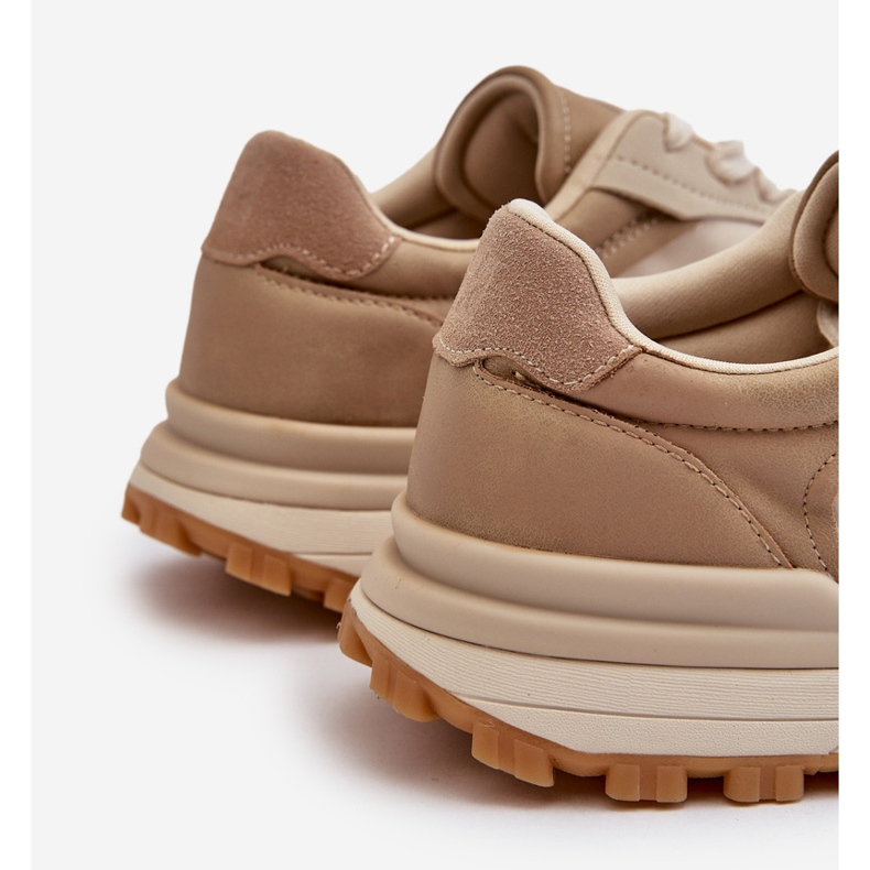 Férfi tornacipő Big Star NN174067 Memory Foam System bézs 1