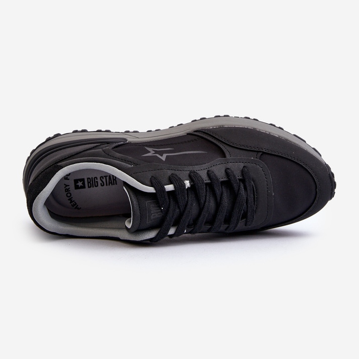 Férfi tornacipő Big Star NN174069 Memory Foam System fekete 1