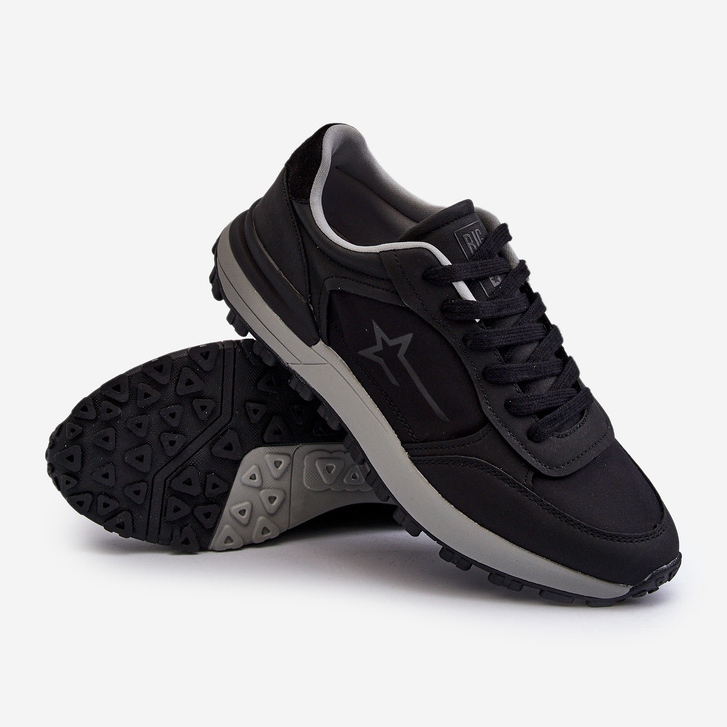 Férfi tornacipő Big Star NN174069 Memory Foam System fekete 2