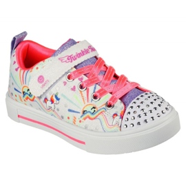 Skechers Unicorn napfénycipő 314802L Wmlt fehér 2