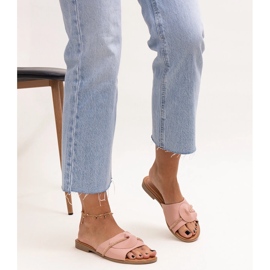 Amari cirkóniákkal pánttal díszített kalapok rózsaszín 1