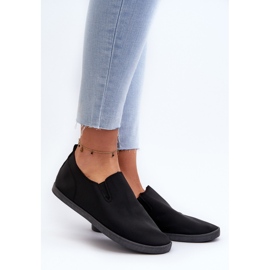 Női Slip-On tornacipő Fekete Lovinia 2