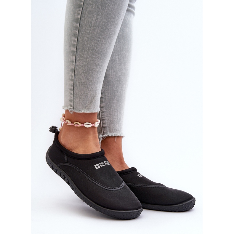 Női vízicipő Black Big Star NN274A801 fekete fekete 2