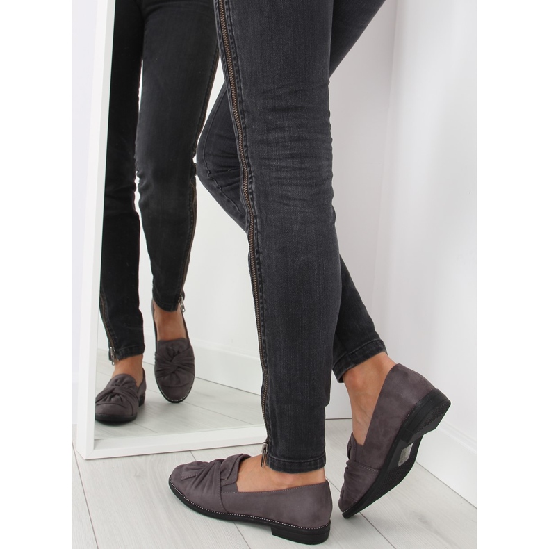 Női naplopó szürke szürke masnival 2 Női naplopó szürke szürke masnival 2