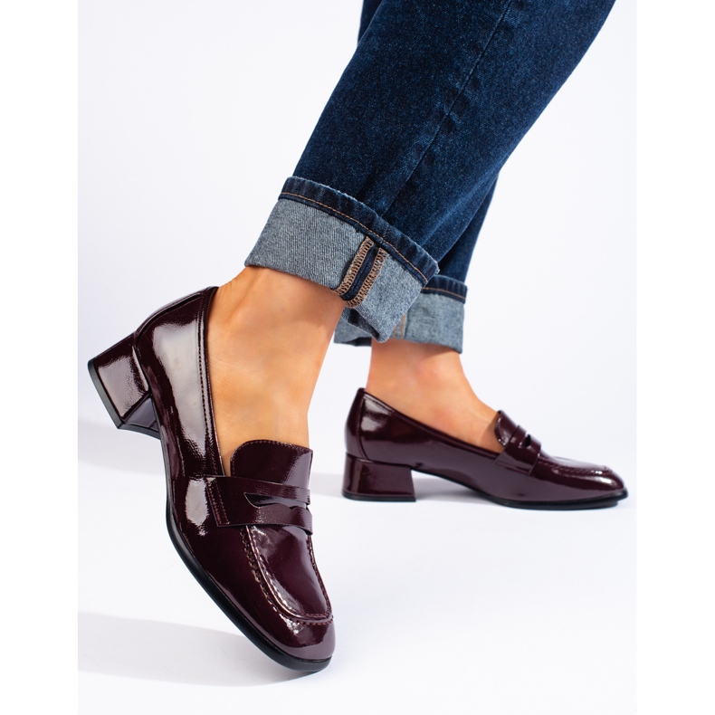 Sergio Leone bordó lakkcipők piros 1 Sergio Leone bordó lakkcipők piros 1