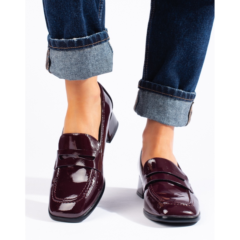 Sergio Leone bordó lakkcipők piros 2 Sergio Leone bordó lakkcipők piros 2