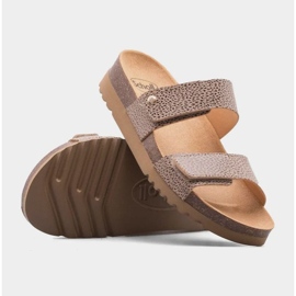 Scholl Lusaka 2.0 F31249-1056 papucs bézs 1