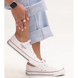 Fehér tornacipő Big Star NN274235 1