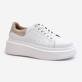 S.Barski D&amp;A női tornacipő LR568 fehér 2