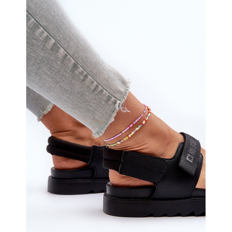 Női szandál a Big Star Platformon NN274750 fekete 1
