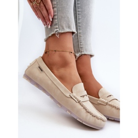 Női Eco bőr mokaszin világos bézs Celoria 2 Női Eco bőr mokaszin világos bézs Celoria 2