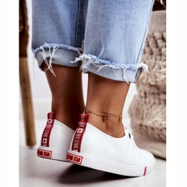 Női cipők Big Star White GG274005 fehér 2