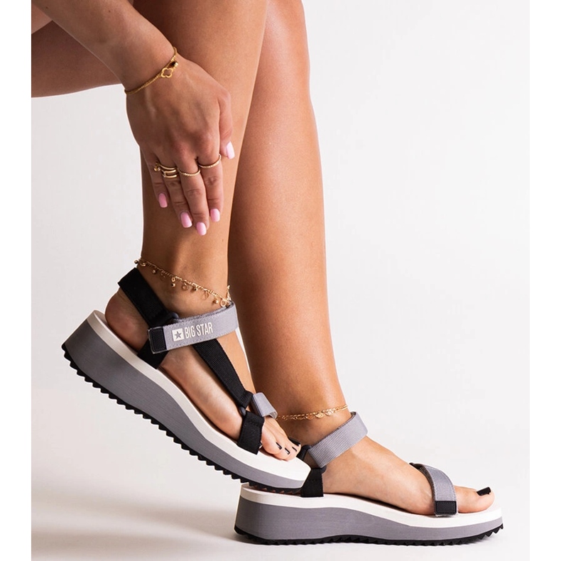Black Big Star szandál NN274A054 fekete 1