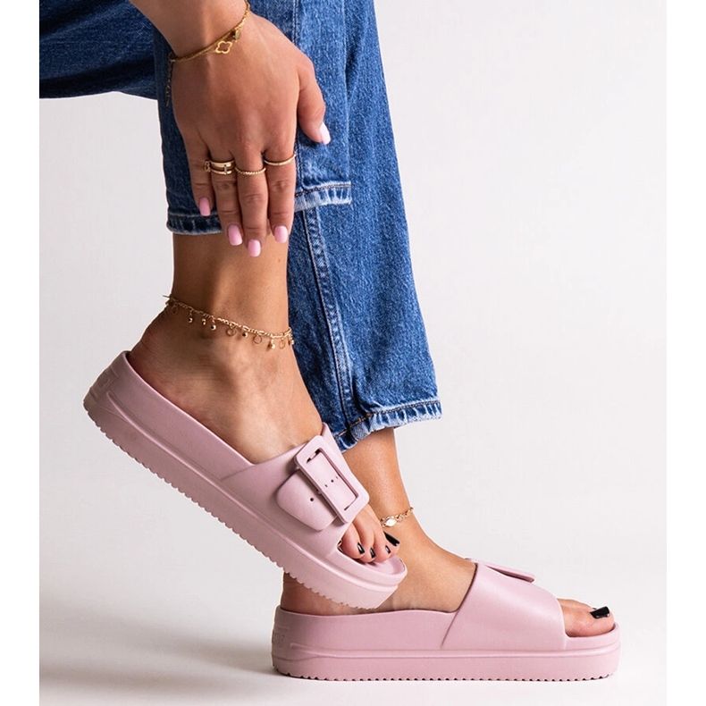 Pink Big Star NN274A663 papucs rózsaszín 1