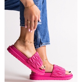 Rózsaszín szárnyak fodrokkal Big Star NN274A749 1