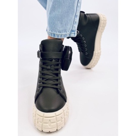 Burn Green tornacipő a bokához zöld 2