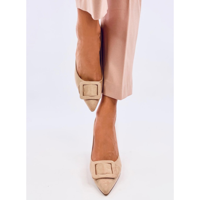 Seastar Pumpák tűsarkún Fiona Khaki bézs 1