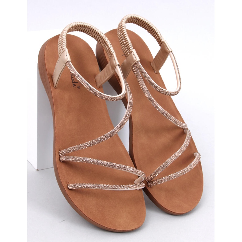 Prostis Gold könnyű női szandál aranysárga 1