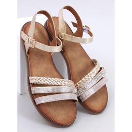 Pasini Gold női szandál aranysárga 1