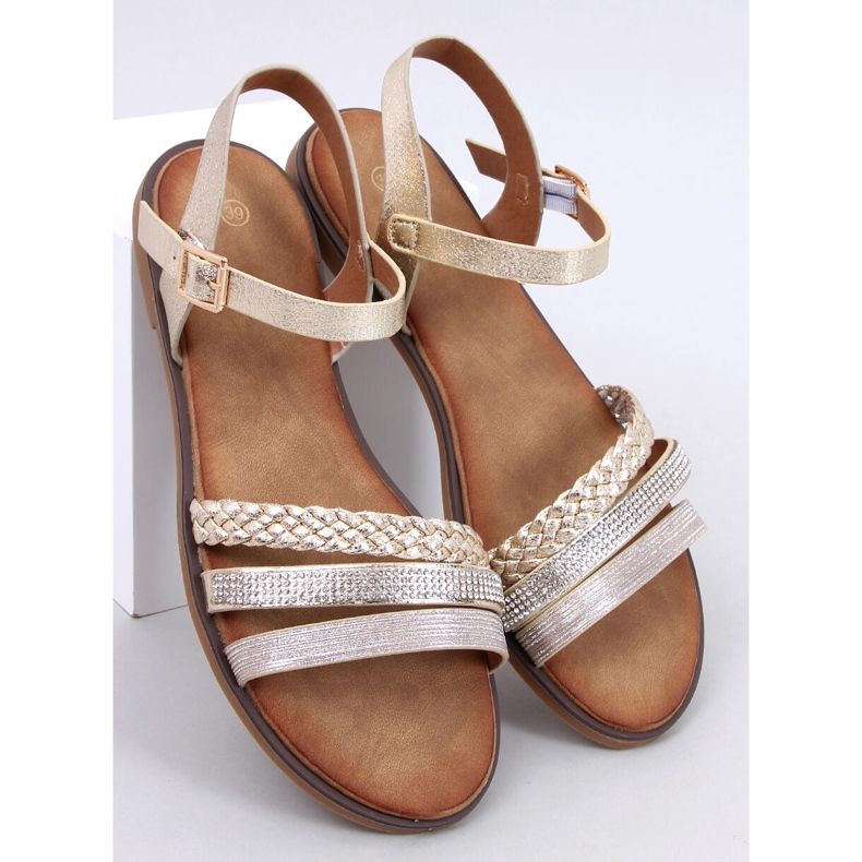 Pasini Gold női szandál aranysárga 1