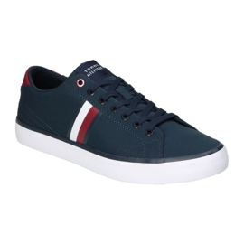 Tommy Hilfiger Vulc Low Stripes hálós cipő FM0FM04946 DW5 kék 1