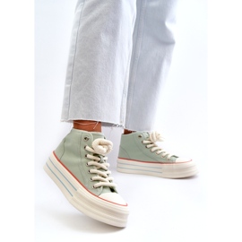 Seastar Női platform tornacipő Mint Aineri zöld 2