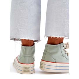 Seastar Női platform tornacipő Mint Aineri zöld 3