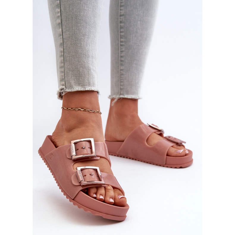 Női sima flip-flop ZAXY HH285156 piszkos rózsaszín 1