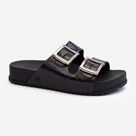Női Smooth Slides ZAXY HH285157 Fekete 1