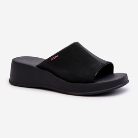Illatos női Wedge Flip-Flops ZAXY LL285084 Fekete 1