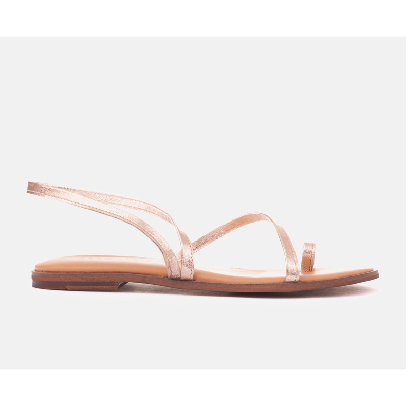 Marco Shoes Paphos szandál aranysárga 1