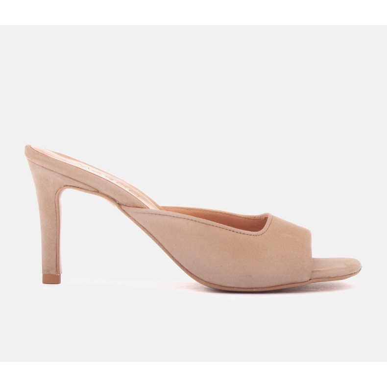 Marco Shoes Palermo papucsok bézs 1