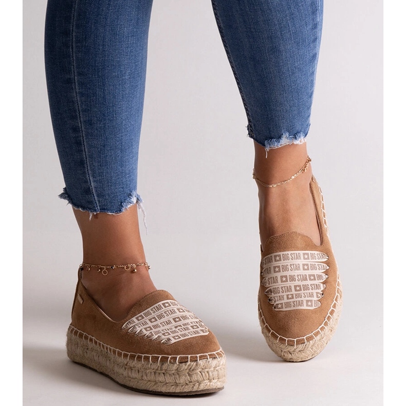 Barna espadrillák Big Star JJ274892 1