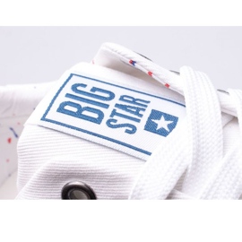 Big Star férfi cipők fehérre kötve AA274511 7