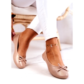 Evento Női klasszikus balettlapos, profilozott talpbetét, rózsaszín 3 Evento Női klasszikus balettlapos, profilozott talpbetét, rózsaszín 3