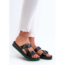 ZAXY LL285073 női lapos flip-flop fekete 2