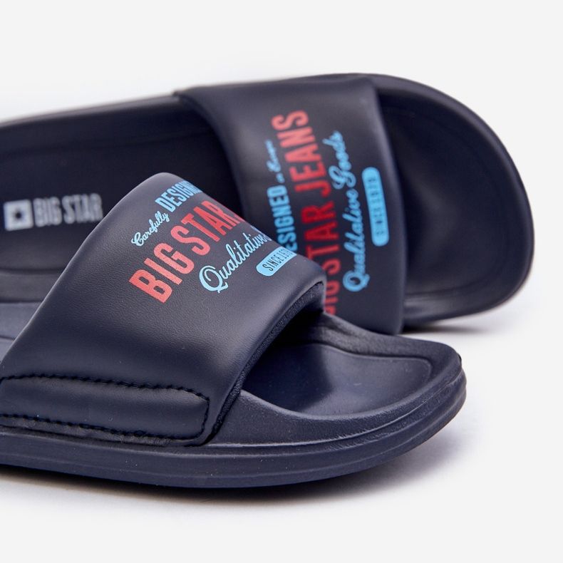 Big Star gyerek hab papucs NN374516 sötétkék 1