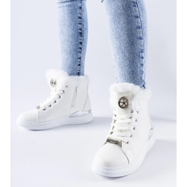 Fiemme fehér tornacipő szőrmével 1