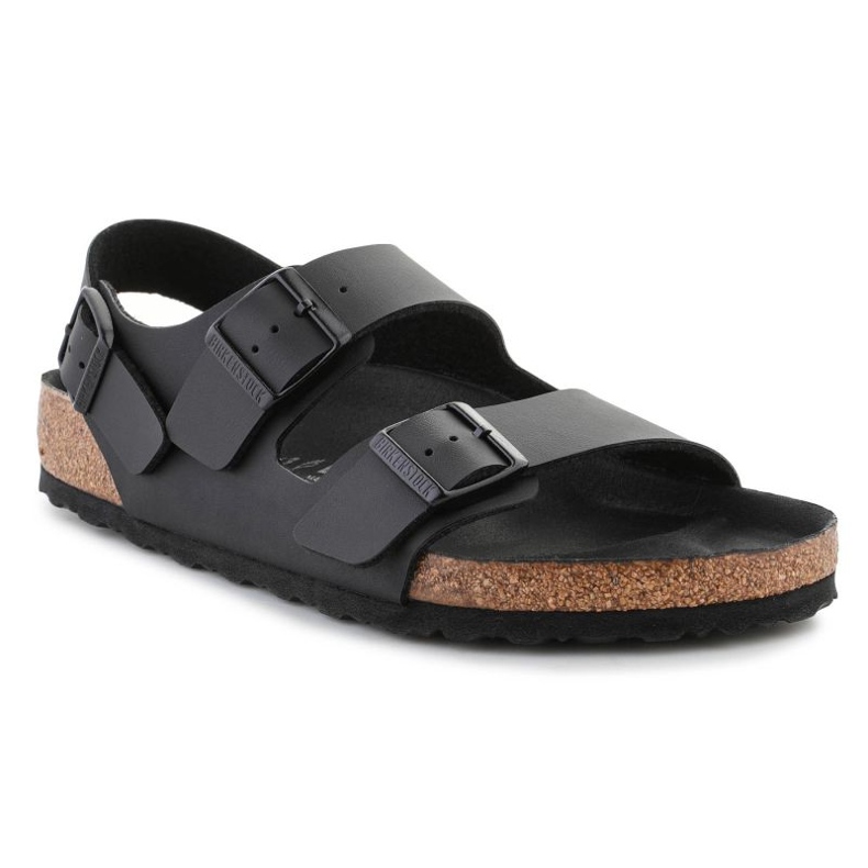 Birkenstock Milano Bs M 1024997 szandál fekete 1