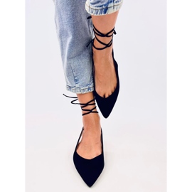 Dentoni Fekete fűzős balettlakások 2