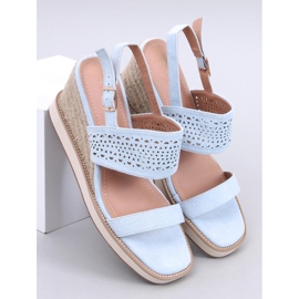 Debeve Blue espadrille ékszandál kék 1