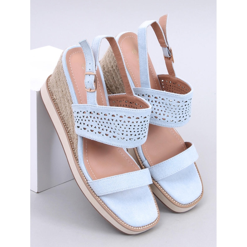 Debeve Blue espadrille ékszandál kék 1