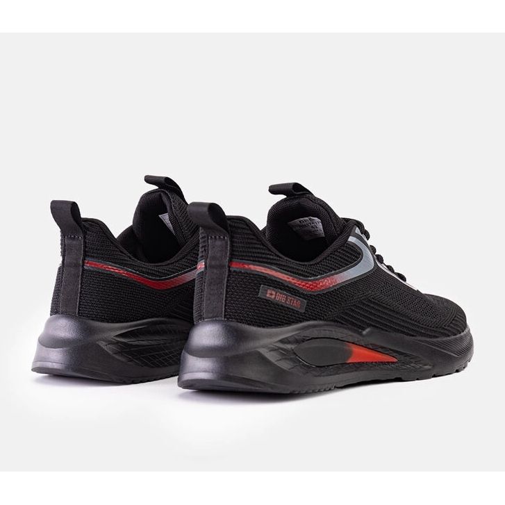 Fekete férfi tornacipő Big Star NN174373 1