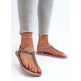 Flip-flop női szandál csillogó 26914 Ipanema Class Brilha Fem világoslila ibolya 2
