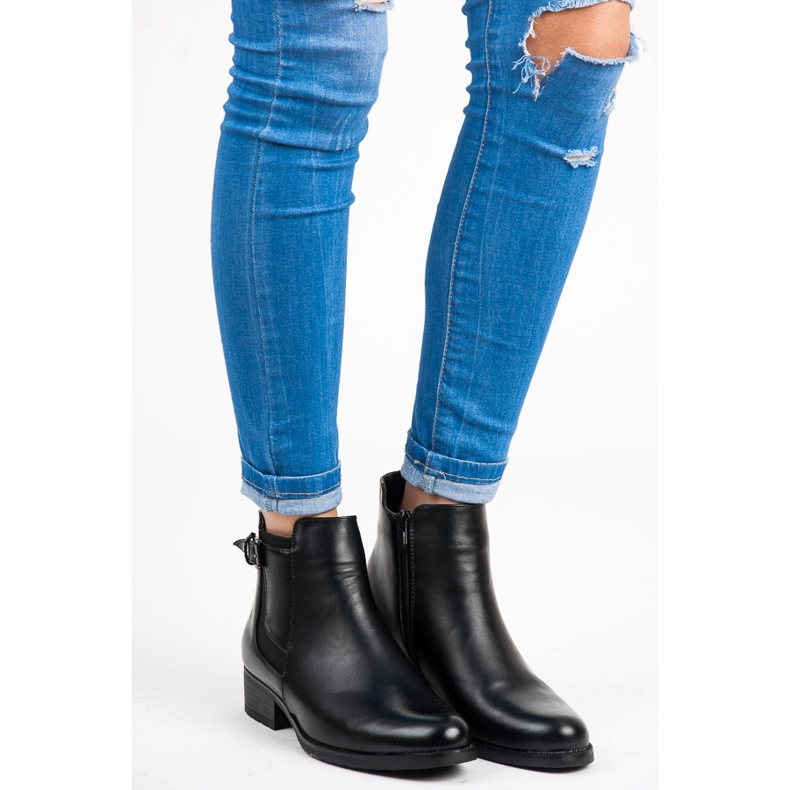 Vices New Collection Fekete alacsony csizma 2 Vices New Collection Fekete alacsony csizma 2