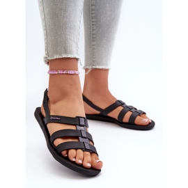 Női lapos szandál 83516 Ipanema Style Sandal Fem Black fekete 2