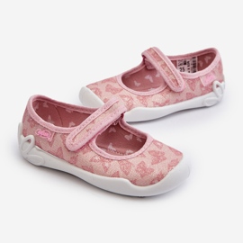 Gyermek Befado Butterfly Balerina papucs 114X526 Pink rózsaszín 2