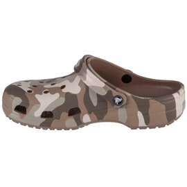 Crocs Classic Printed Camo Clog M 206454-2ZJ papucs barna 1 Crocs Classic Printed Camo Clog M 206454-2ZJ papucs barna 1