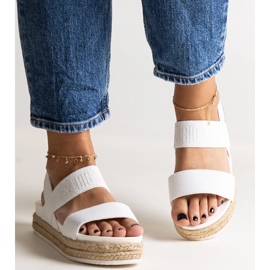 Fehér szandál Big Star LL274857 1